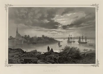 Illustratie uit het boek Noorwegen voorgesteld in tekeningen van Asbjørnsen, P.Chr. en uitgegeven door Chr. Tønsberg (no, 1848)