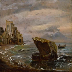 Kustlandschap bij Posillipo