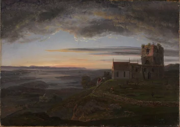 De vervallen kerk van Avaldsnes in Karmøy