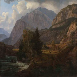 Gezicht op Fortundalen