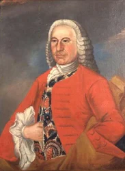 Portret van Justitstraad Bonde Simonsen