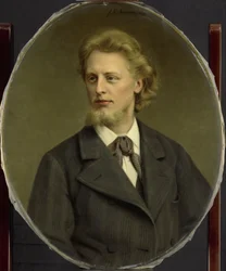 Portret van Jacques Fabrice Herman Perk