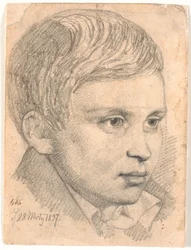 Hoofd van een jongen