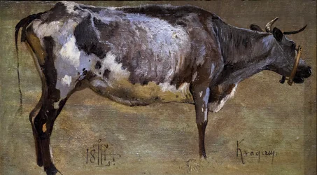 Studie van een koe