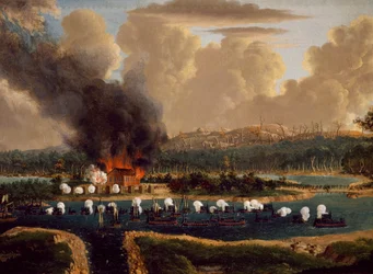 Slag van Vransarii tegen Rusland voor controle over fjorden bij Kockis Kapell, 16 juni 1790