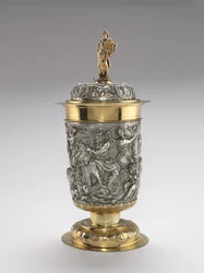 Gedekte Beker, 1688
