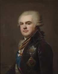 Portret van graaf Alexander Nikolajevitsj Samojlov 1744-1814, 1796