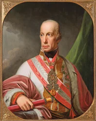 Portret van Heilige Roomse Keizer Frans II 1768-1835