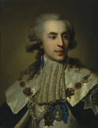 Portret van Prins Platon Zubov 1767-1822