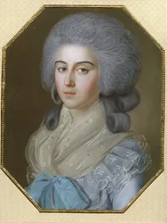 Portret van Gravin Anna Alexandrovna Golitsyna, Barones Stroganova