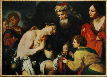 De terugkeer van de verloren zoon (schilderij op doek)