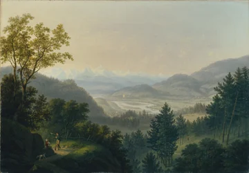 Omgeving van de ruïne Habsburg