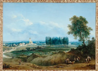 Landschap in Neder-Oostenrijk (schilderij op doek)