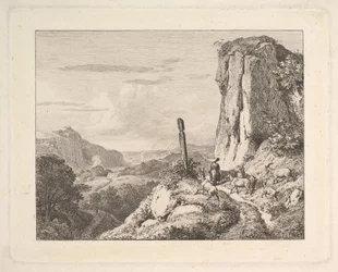 Jonge Vrouw met Zes Geiten, 1815