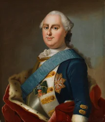 Portret van Prins George William van Hessen-Darmstadt 1722-1782, ca. 1760