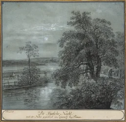 Die Feurliche Nacht nach der Natur gezeichnet in ReiseWitz bey Plauen