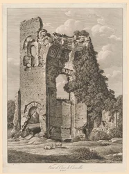 Landschap - Nabij het circus van Caracalla