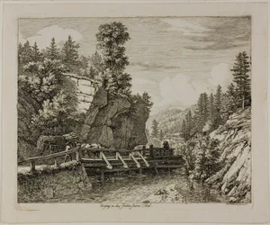 Ingang van de Guttensteiner Vallei