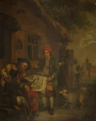 De dorpsprentverkoper