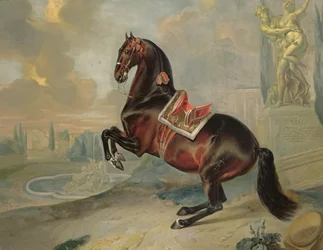 Het donkerbruine paard 