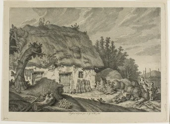 Een boerderijhuisje