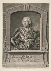 Maurice de Saxe, Hertog van Curlande en Semigallie, Maarschalk van Frankrijk