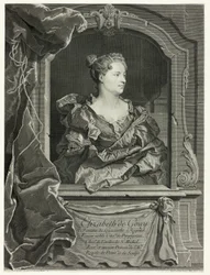 Portret van Elizabeth de Gouy