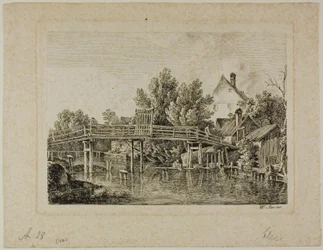De kleine brug over de Isar, Parijs