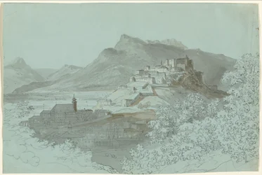 Uitzicht op Salzburg