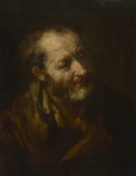 Portret van een oude man