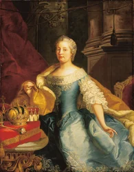 Portret van keizerin Maria Theresia, 1749