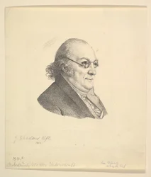Portret van Siegmund Wilhelm Wohlbruck 1762-1834