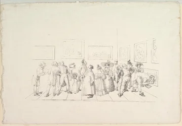 Het Publiek op een Tentoonstelling, 1831