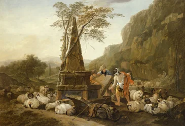 De ontmoeting van Jakob en Rachel bij de bron
