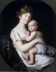 Kroonprinses Luise von Preussen met Kroonprins Friedrich Wilhelm IV