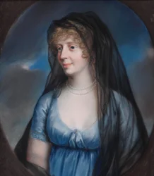 Johann Heinrich Schröder - prinses Luise von Stolberg-Gedern, weduwe-hertogin van Saksen-Meiningen