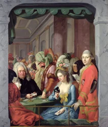 Gemaskerde persoonlijkheden van het hof van Kassel