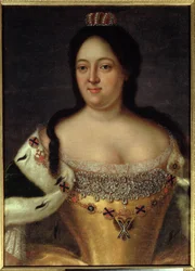 Portret van keizerin Anna Ioannovna (1693-1740)