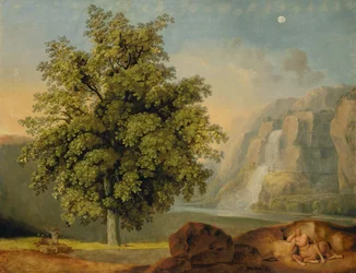 Landschap bij Tivoli
