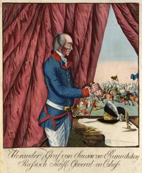 Veldmaarschalk Generalissimo Prins Alexander Suvorov 1729-1800