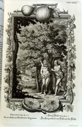 Kopergravure uit 