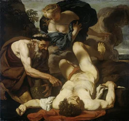 Selene en Endymion De dood van Orion, 1660s-1670s