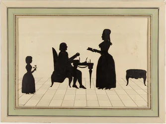 Mr en Mrs Roland en hun dochter Eudora