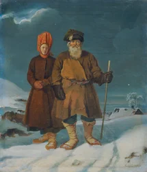 Russisch boerenpaar