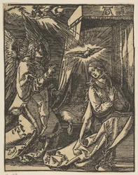 De Aankondiging, uit de Kleine Passie, kopie