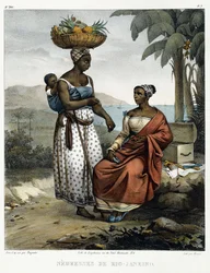 Zwarte vrouwen van Rio-Janeiro, uit 