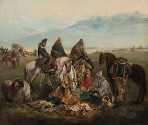 Spaans: Huasos maulinos Huasos uit de Maule-regio