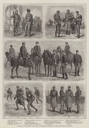 Legers van het continent, de Honved, of Hongaarse Landwehr, van het Oostenrijks-Hongaarse Rijk