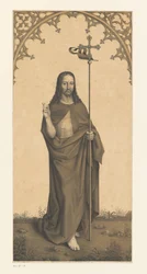 Christus met staf