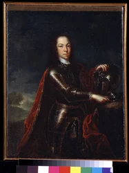 Portret van Alexis Petrovich Romanov van Rusland
